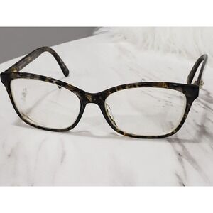 FRAMES ONLY Longchamp LO2680 Tortoise Square Eyeglasses Frames 54-16-140 B:41